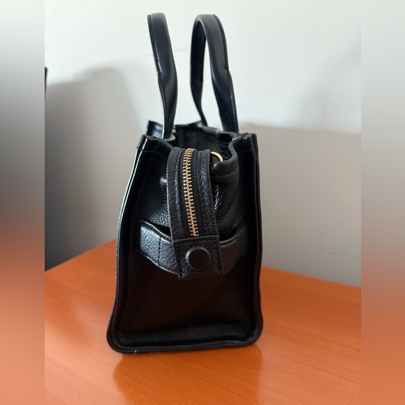 Marc Jacobs Black Leather Tote - Picture 5 of 11